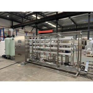 Système d'eau industriel 1000LPH RO/<span class=keywords><strong>DI</strong></span> avec moteur PLC de récipient à pression de pompe 220V-Garantie 1 an Unité d'eau ultra-pure - Product Image 1