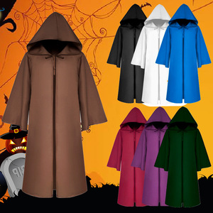 Disfraz Medieval de Disfraz con Capucha para Disfraz de Halloween, Capa de Monje Adulto, Guía de Mago, Ropa de Actuación, Teatro de Escenario - Product Image 1