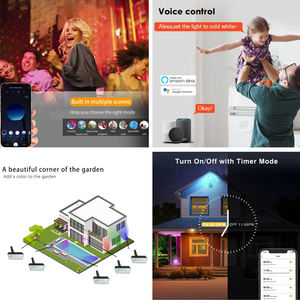 RGBCW Luz de inundación Control inteligente TUYA App Control Zigbee Sigmesh Wifi Control Color Brillo Ajustable Outfoor Luz de jardín - Product Image 6