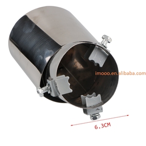 Precio de fábrica, silenciador de escape para motocicleta, punta de tubo de escape modificado para coche, Turbo Tuning Sound, escape silencioso, accesorios decorativos - Product Image 6