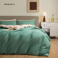 Drap plat en coton 100% certifié OEKO-TEX, taille King, respirant, doux, drap de lit naturel pour la maison moderne, décoration d'hôtel de luxe
