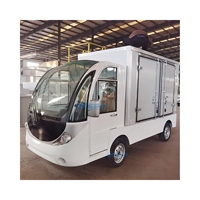 Fourgon utilitaire électrique 4 roues, mini camion de fret, véhicule utilitaire électrique commercial chinois à vendre