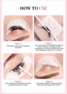 Removedor de Pestañas Sky Zone Coreano al por Mayor, con Extractos Vegetales Ecológicos, Limpiador de Pegamento para Pestañas Personalizado de 15g, Alta Calidad - Product Image 5