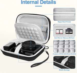 EVA Camera Case EVA Carrying Protective Case Hard EVA Shock Resistant Case for Digital Camera - Product Image 2