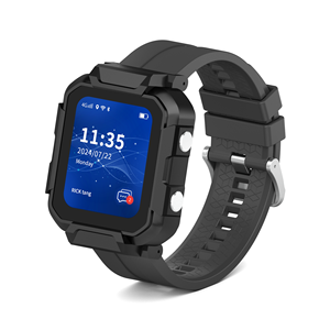 สมาร์ทวอทช์ 4G โทรฉุกเฉิน SOS ตรวจวัดอัตราการเต้นของหัวใจ ตรวจวัดอุณหภูมิ กันน้ำ สำหรับผู้สูงอายุและผู้ป่วย - Product Image 1