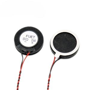 Micro 20MM Round Ultra-Thin 4MM mit Staub bildschirm Gummi pad Lautsprecher 8Ohm 1W <span class=keywords><strong>Mini</strong></span> Mylar Lautsprecher mit Kabel für Digital Smart Voice - Product Image 4