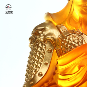 Artisanat en cristal de style rétro chinois, décorations <span class=keywords><strong>Feng</strong></span> <span class=keywords><strong>Shui</strong></span> symbolisant la richesse, sculpture bouddhiste en cristal pour la maison et le <span class=keywords><strong>bureau</strong></span> - Product Image 5
