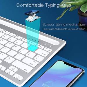Rechargeable Custom English Arabic Wireless <b>Keyboard</b> <b>bluetooth</b> <b>Keyboard</b> for ipad air 2 - Product Image 6