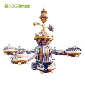 Manège d'attraction de haute qualité pour parc d'attractions, avion rotatif mécanique à commande individuelle pour enfants, idéal pour carnaval et fête foraine, à vendre - Product Image 2