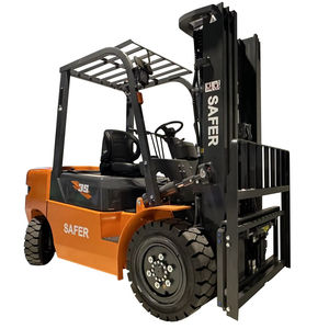 מלגזה בטוח בטוח יותר <span class=keywords><strong>4</strong></span> גלגל מחסן גלגלים מלגזה דיזלטנדר להגיע להרים מזלג להרים 3 טון <span class=keywords><strong>4</strong></span> טון מלגזה - Product Image 1