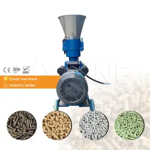 LANE 0.5-3T/H Animal Feed Pellet Machine With Diesel Engine Pillet Machine Chicken Feed Pellet