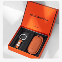 Étui de protection en cuir de luxe pour clé de voiture compatible avec AITO M9 M8 M7 M5 S9 LUXEED R7 S7, accessoires automobiles pour clé à distance