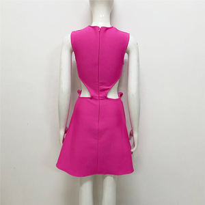 New Spring Satin <b>Yoga</b> Dress with Round Neck Short Sleeves and Breathable Lightweight Design for Outdoor Casual Wear Parties - Product Image 6