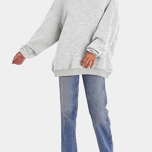 Sweats à capuche surdimensionnés pour femmes sweats polaires à capuche hauts pulls décontracté confortable automne vêtements de mode - Product Image 3