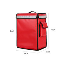 Sac à dos isotherme pliable personnalisé avec logo, grande capacité, pour livraison de repas, capacité de 24 canettes, sac à lunch étanche pour aliments