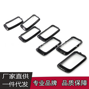 Jeep Grand Cherokee Grille Trim Cover 68143073AC <b>ABS</b> Plastic Clip On Bumper Accessory 2014-2016 - Product Image 2