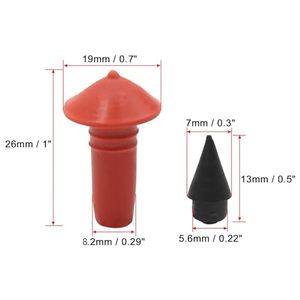 Kit de Reparación de <span class=keywords><strong>Pinchazos</strong></span> de Neumáticos sin Cámara de 20 Piezas con Tapón de Hongo para <span class=keywords><strong>Pinchazos</strong></span> y Desinflados en Automóviles, Motocicletas, Vehículos Todoterreno y Camiones - Product Image 2