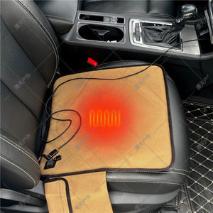 Coussin chauffant en mousse de nylon 12V pour voiture, idéal pour l'automne, l'hiver, le camping en plein air et le bureau - Product Image 1