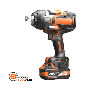 ประแจบลัชเลสไร้สาย 511613 อินดัสเทรียล 20V MAX แรงบิดสูง 2000 นิวตันเมตร ขนาด 3/4 นิ้ว สำหรับงานหนักและอุตสาหกรรม - Product Image 1