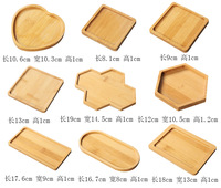 Sous-verres et sets de table modernes en bambou haut de gamme, mosaïque, isolants thermiques, réutilisables, épaisseur 6 mm, pour tables à manger, vente en gros DIY
