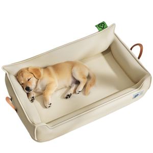 Double Poignée Détachable Eco-Friendly Dog Sofa Four Seasons Universal Medium Memory Foam Large Dog Pet Pad Removable Washable - Product Image 1