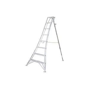 Lightweight robust safety aluminium folding step ladder for sale