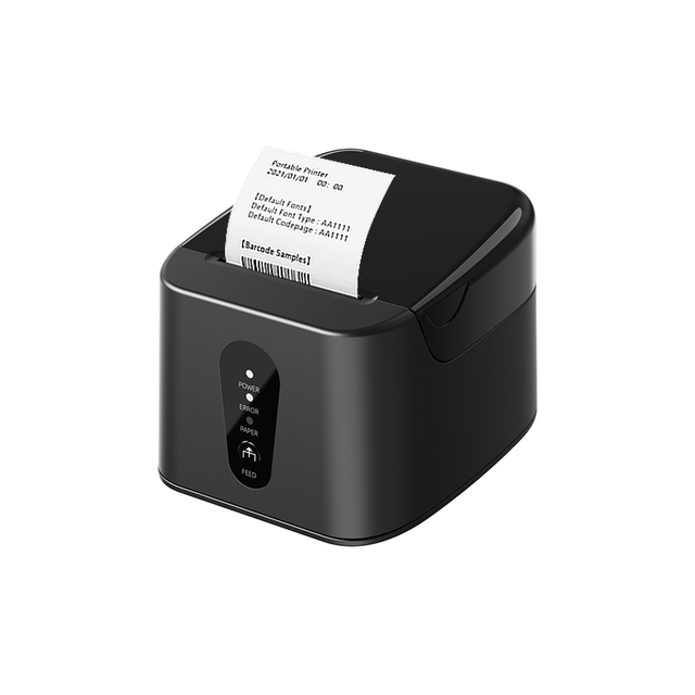 58mm Portable Receipt POS 58 Printer Thermal Driver Android JP58B USB Black White Stock Printing FCC for OEM 203DPI 1-Year