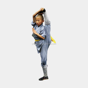 Vêtements d'arts martiaux traditionnels, vêtements de moine bouddhiste, vêtements de moine <span class=keywords><strong>Shaolin</strong></span>, costumes de moine <span class=keywords><strong>Shaolin</strong></span> - Product Image 4
