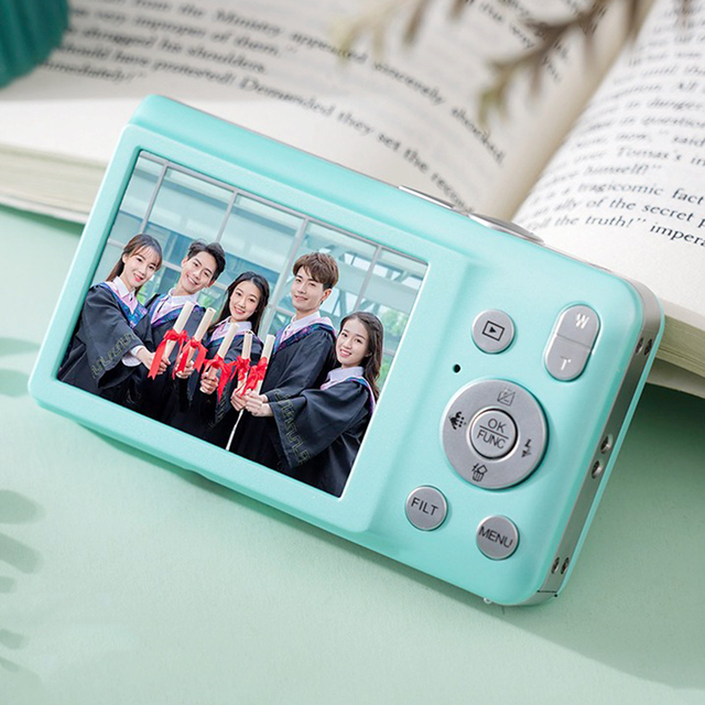 48MP 2.7K Small Size Portable Vloging Point and Shoot Digital Camera Compact for Shooting