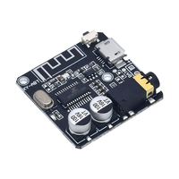 Carte d'amplificateur audio de voiture DIY personnalisable, module récepteur audio 5.0, décodeur MP3, connectivité sans fil, accessoires de connexion