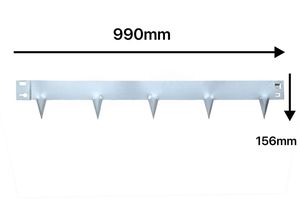 10 High Easy to Install No Dig Steel Mini Corners Garden Edging <b>Border</b> with Privacy for Shrubbery - Product Image 4