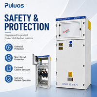 Armoire de distribution électrique souterraine Puluos GKD-2500 personnalisée 2500A pour la protection du réseau électrique souterrain