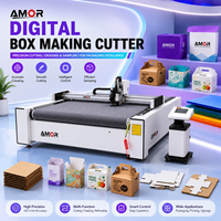 Découpeuse CNC pour carton ondulé pour la fabrication d'échantillons de boîtes