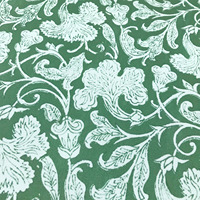 Nappe en polyester imprimée florale personnalisée de 120 pouces, style moderne, design rond, nappe en lin brodée pour les fêtes