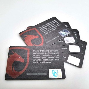 Rfid bloqueo para impreso personalizado de tarjetas de crédito <span class=keywords><strong>y</strong></span> de débito Protector - Product Image 6