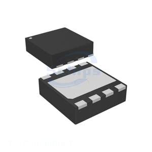 Composants électroniques de gestion de l'alimentation (PMIC) 8 VDFN à contacts apparents, TPS73201DRBRM3, en stock, 250 mA, haute précision, ultra faible consommation - Product Image 1