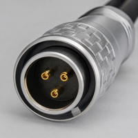 Cable de Robot con Conector de Aviación ST20, TRVV de 3 Núcleos y 1 mm², Cable de Cadena Portacables de Alta Flexibilidad para Brazo Robótico y Servomotor