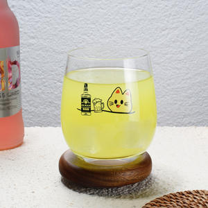 แก้วน้ำลายการ์ตูนโคแมน สำหรับวิสกี้ ไวน์ น้ำ และน้ำผลไม้ ดีไซน์ทันสมัย เรียบง่าย สีสันสดใส ทรงเอวคอด ใช้เป็นแก้วเบียร์ได้ - Product Image 3