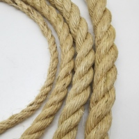 100% Sisal Fiber kenevir örgülü halat açık deniz ambalajı için yüksek mukavemet ve aşınmaya dayanıklı
