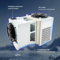 Unité de réfrigération monobloc automatique en gros pour chambre froide, à haute efficacité énergétique, autonome, refroidie par air, Plug & Play