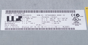 ตัวควบคุมการเขียนโปรแกรม PLC MXA80A00450300 MXA80A00450300 moviaxis ของแท้ใหม่ - Product Image 3