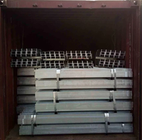 Poutre en acier ASTM A36 H, poutre H 100x100 150x150 200x200, poutre en acier structurel laminée à chaud pour la construction