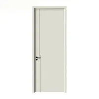 Porte écologique en bois massif Yo Smart Mates fiable, finition par transfert thermique, 40-50 mm, pour villa et hôtel