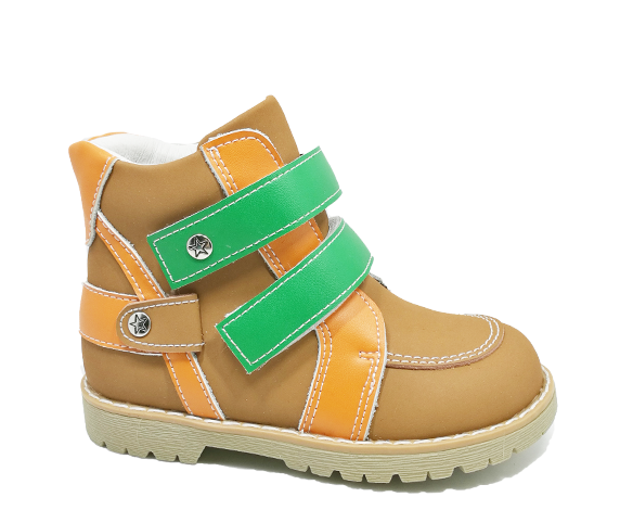 Удобные детские ботильоны в русском стиле, модная коричневая ортопедическая повседневная обувь для мальчиков