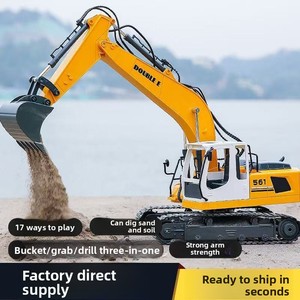 WLtoys 16800 1:16 Excavatrice RC tout métal avec simulation de fumée <span class=keywords><strong>hydraulique</strong></span>, modèle de véhicule d'ingénierie sur chenilles en alliage - Product Image 2