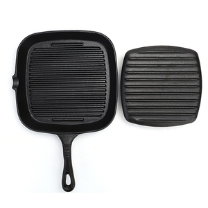 Chảo Chiên Gang Vuông 11 Inch Chảo Nướng - Product Image 6