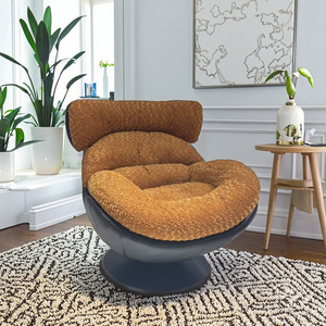 Canapé en tissu unique de luxe, fauteuil de salon, chaise longue en tissu, siège - Product Image 3