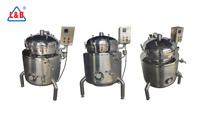 Autocuiseur électrique industriel de 500 litres machine de cuisson de maïs en acier inoxydable