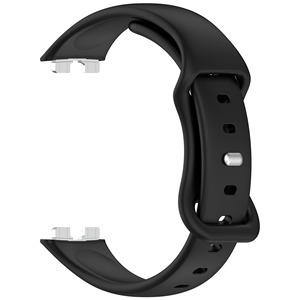 Cinturino in Silicone di Ricambio con Fibbia a Farfalla, Design Sportivo per <span class=keywords><strong>Huawei</strong></span> Band 8 <span class=keywords><strong>9</strong></span> 10 - Product Image 3