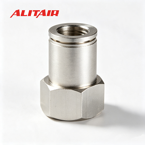 ALITAIR AMPB Raccords en laiton de type T à connexion rapide Nouveaux raccords en laiton Connecteur rapide pneumatique Raccord de tuyauterie à insertion rapide - Product Image 5